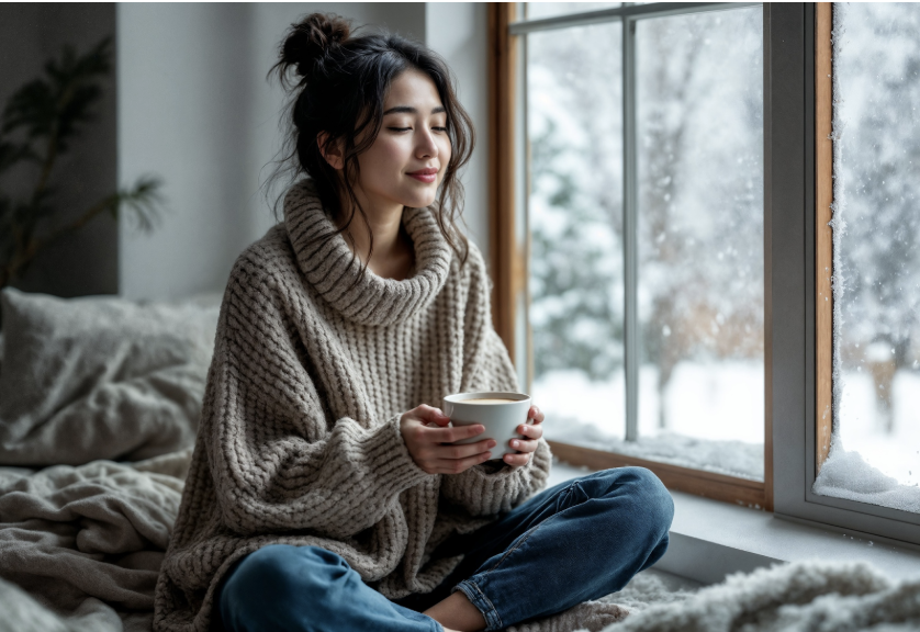 Red light therapy at home is ideal for winter, helping boost your mood, skin, and immunity when sunlight and energy levels are low.